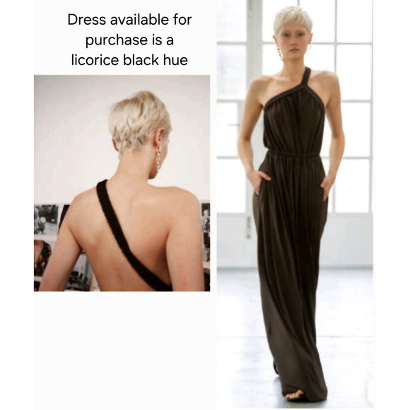 MATTEAU Australia moda operandi grecian goddess goop gown dress $795 au-14 us-10 - Picture 13 of 16